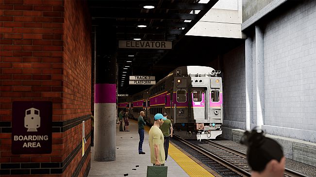 Train Sim World 5: MBTA Commuter: Boston - Framingham/Worcester Line Route Add-On