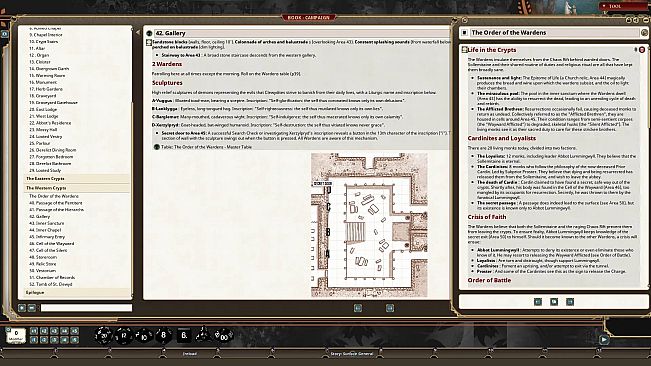 Fantasy Grounds - Dolmenwood - The Ruined Abbey of St. Clewyd