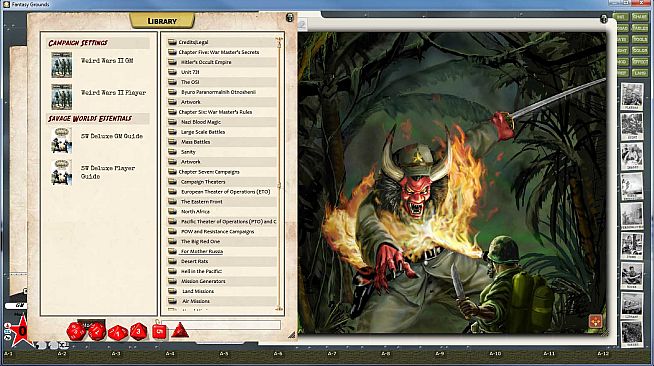 Fantasy Grounds - Savage Worlds Setting: Weird Wars II