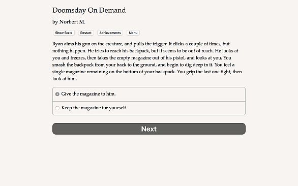 Doomsday on Demand