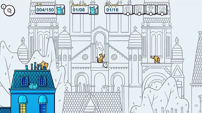 Hidden Cats in Paris