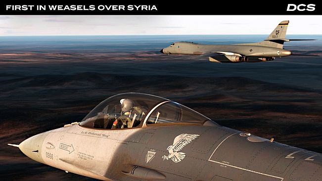 DCS: F-16C First in Weasels Over Syria Campaign by Ground Pounder Sims