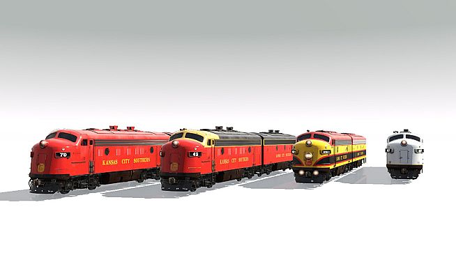 Trainz 2019 DLC - Pro Train: KCS F7 Loco Bundle