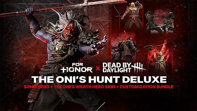 The Oni's Hunt Deluxe – Hero Skin Bundle – FOR HONOR