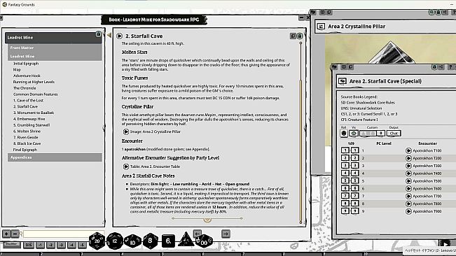 Fantasy Grounds - Leadrot Mine for Shadowdark RPG