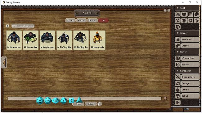 Fantasy Grounds - Devin Night Token Pack 156: Heroic Characters 31