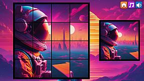 OG Puzzlers: Synthwave Astronauts