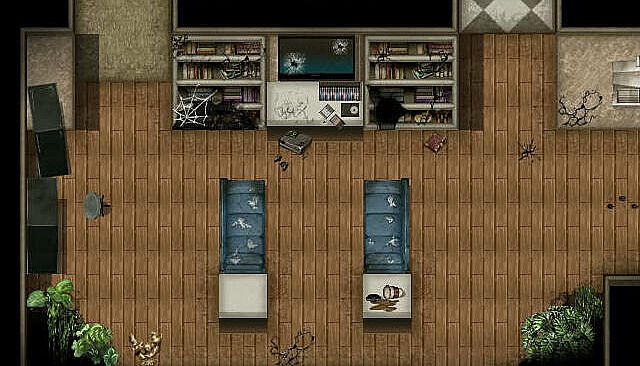 RPG Maker MZ - KR Urban Decay Interior Tileset