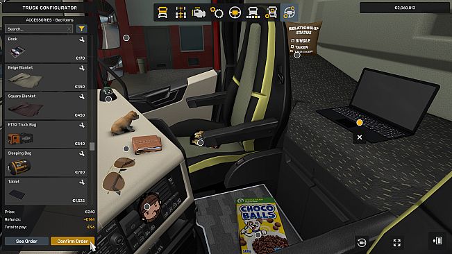 Euro Truck Simulator 2 - Cabin Accessories