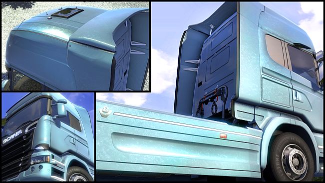 Euro Truck Simulator 2 - Metallic Paint Jobs Pack