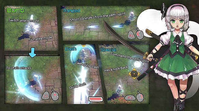 The Disappearing of Gensokyo: Youmu, Yuyuko Character Pack