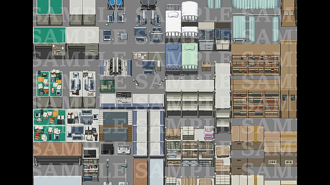 RPG Maker MV - DorapixelMapChips - Modern JP Schools