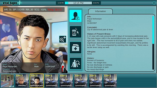 Vital Signs: Emergency Department