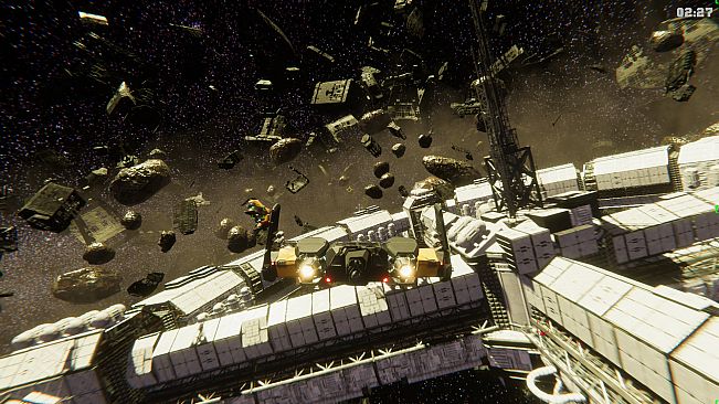 Spaceward Cosmic Conflict