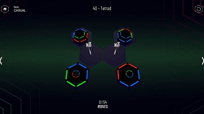 Hanoi Puzzles: Spin Match