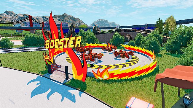 Booster Ride - Orlando Theme Park VR