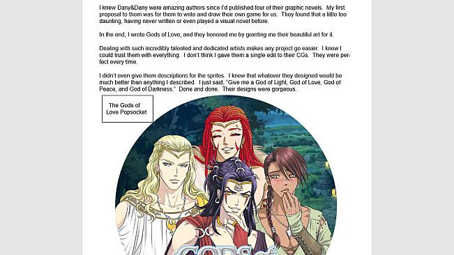 Gods of Love Art Book