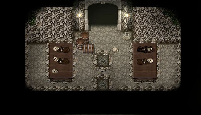 RPG Maker MZ - KR Burial Grounds - Crypt, Catacomb and Mausoleum Tileset