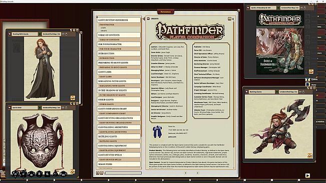 Fantasy Grounds - Pathfinder RPG - Pathfinder Companion: Giant Hunter's Handbook