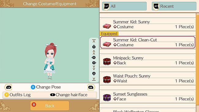 Summer Wear Set - WorldNeverland - Daily Life in the Elnea Kingdom