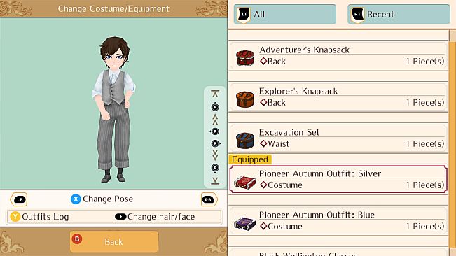 Pioneer Autumn Outfits - WorldNeverland - Daily Life in the Elnea Kingdom - Another Life Adventure