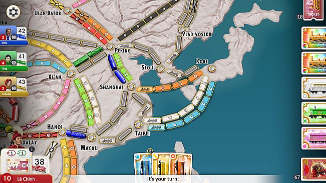 Ticket to Ride: Legendary Asia Expansion