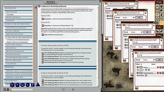 Fantasy Grounds - Pathfinder 2 RPG - Pathfinder Society Scenario #3-15: Cavern of the Sundered Song