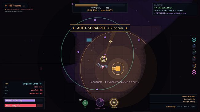 Hollow Orbit