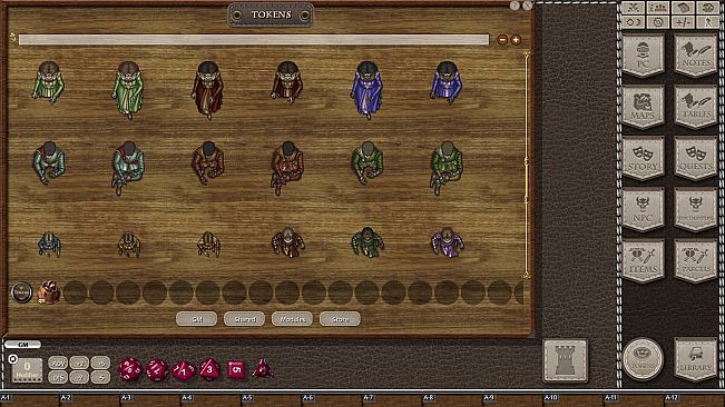 Fantasy Grounds - Jans Token Pack 36 - The Royal Court