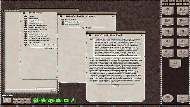 Fantasy Grounds - The Lost Lands: The Wizard's Amulet (5E)