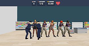 Market Cashier Simulator