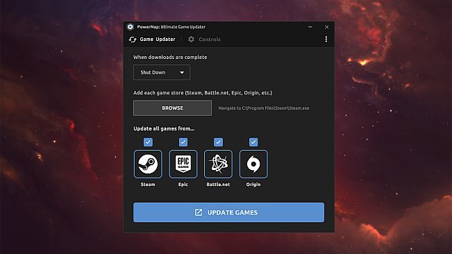 PowerNap: Ultimate Game Updater