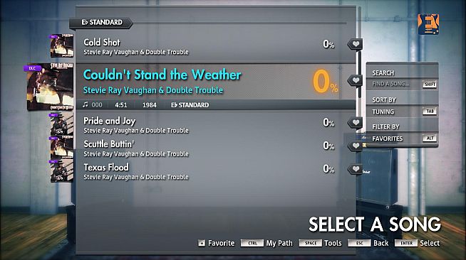 Rocksmith 2014 Edition – Remastered – Stevie Ray Vaughan & Double Trouble - “Couldn’t Stand the Weather”