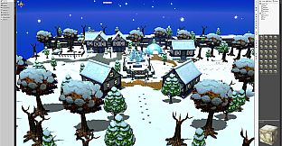 RPG Developer Bakin PixelScapes Winter Pack