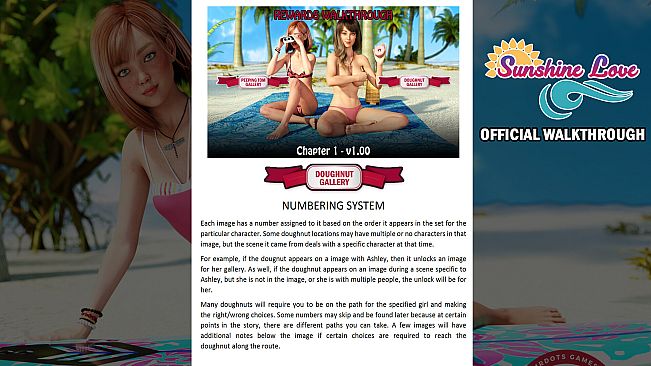 Sunshine Love CH1 Walkthrough