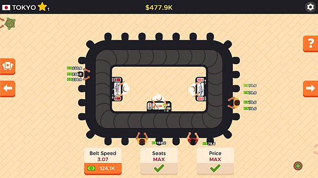 Idle Sushi Bar Tycoon