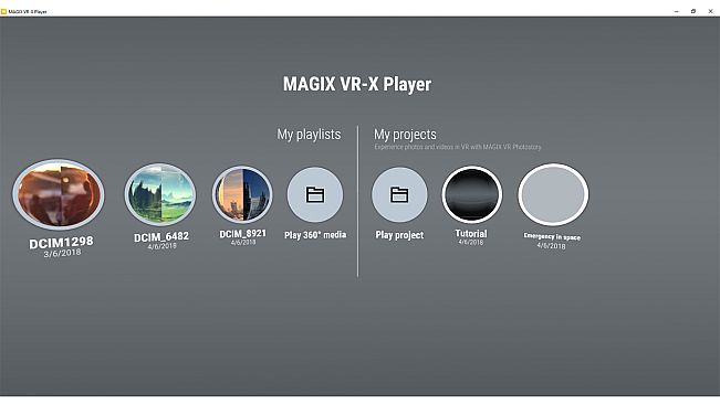 VR-X Player Steam Edition