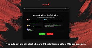 awokeX - PC performance booster