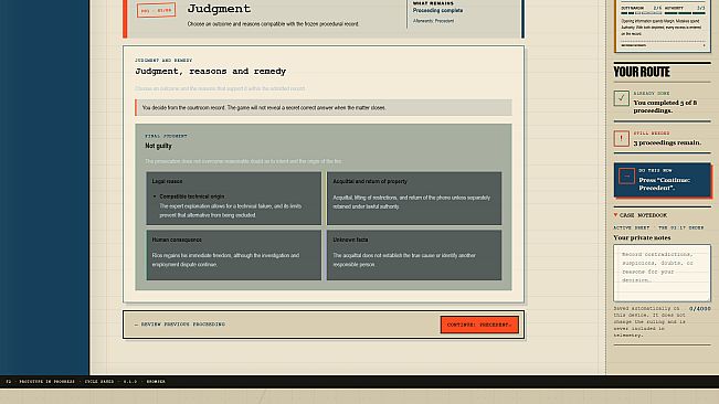 Judge SIM 2 Precedent