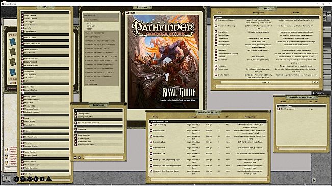 Fantasy Grounds - Pathfinder RPG - Campaign Setting: Rival Guide