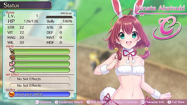 Omega Labyrinth Life - Costume: Hinata (Animal)