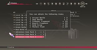 Tales of Berseria - Adventure Item Pack 3