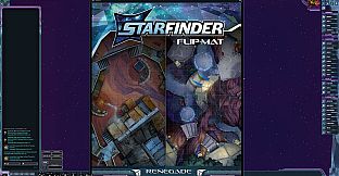 Fantasy Grounds - Starfinder 2 RPG - Flip-Mat: Renegade Outpost