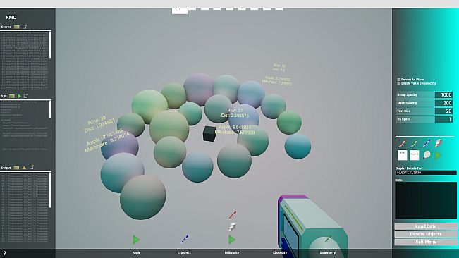 First-Person Data Explorer