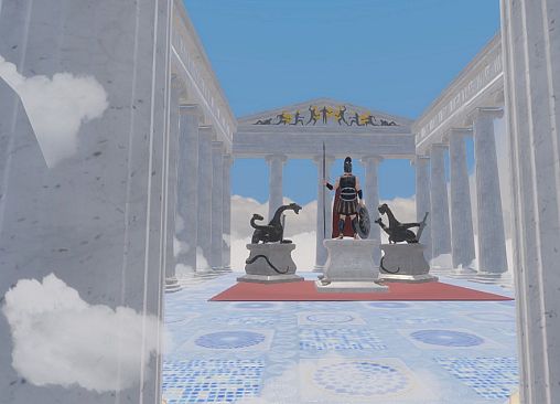 VR Time Machine Travelling in history: Visit ancient Egypt, Babylon and Greece in B.C. 400