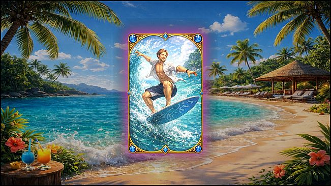 CardIdle: Rise of the Eight - Card Back Skins - Summer Splash