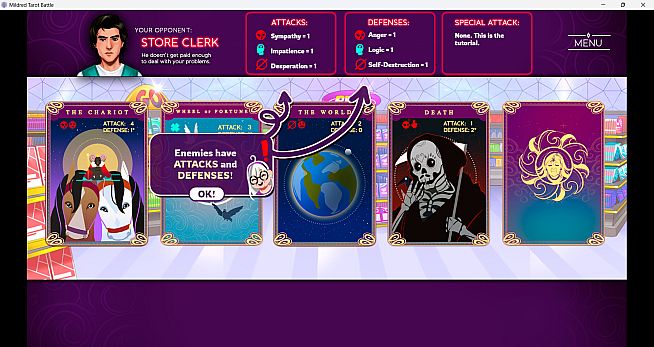 Mildred's Tarot Battle