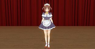 CUSTOM ORDER MAID 3D2 × NEKO WORKS: NEKOPARA - Azuki casual clothes & maid clothes set