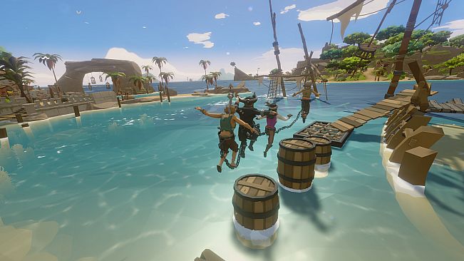 Chained Pirates Together