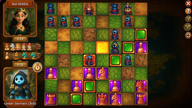 Choc Tactic 4 Chess Master - Game of Queens